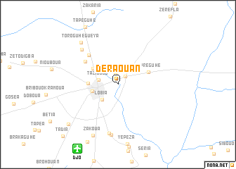 map of Deraouan