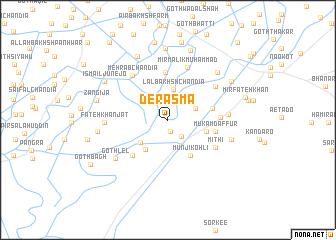 map of Derasma