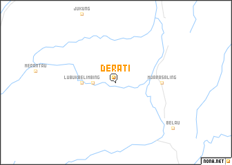 map of Derati