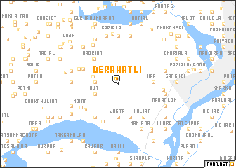 map of Dera Watli