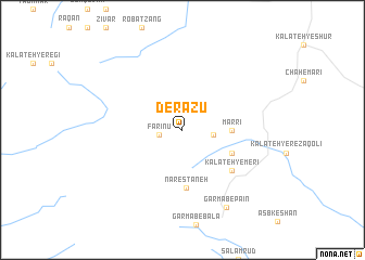 map of Derazū