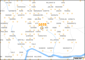 map of Dera