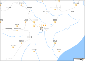 map of Dera