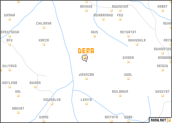 map of Dera