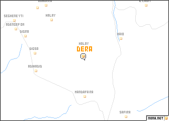 map of Dera