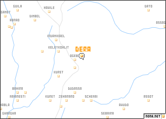 map of Dera