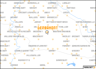 map of Derbamont