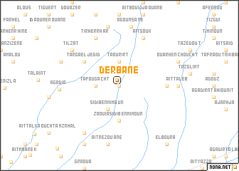 map of Derbane