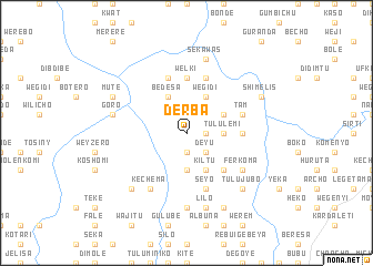 map of Derba