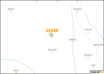 map of Derba