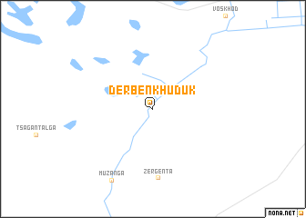map of Derben-Khuduk