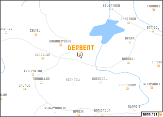 map of Derbent