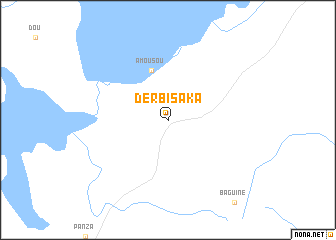 map of Derbisaka