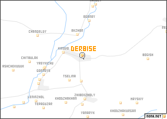 map of Derbise