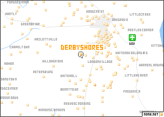 map of Derby Shores