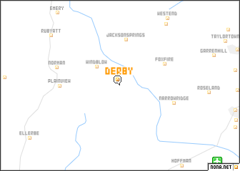 map of Derby