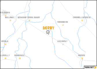 map of Derby