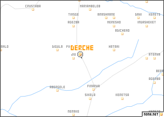 map of Derche