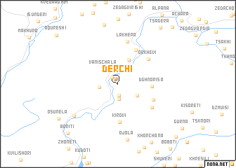 map of Derch\