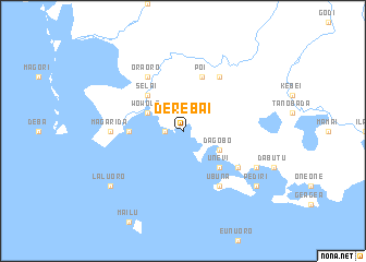 map of Derebai