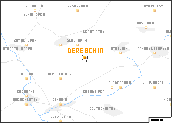 map of Derebchin