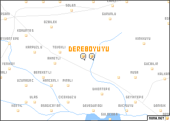 map of Dereboyu
