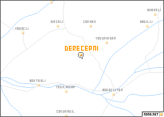 map of Dereçepni
