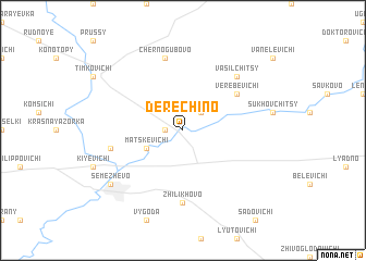 map of Derechino