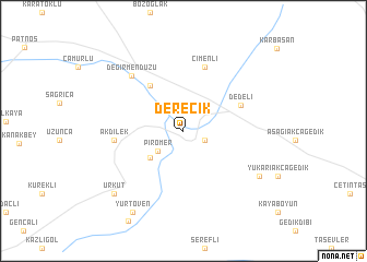 map of Derecik