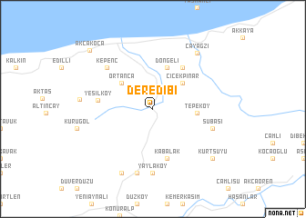 map of Deredibi