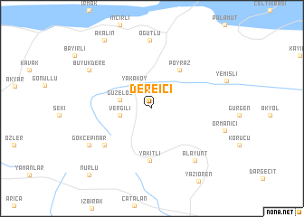 map of Dereiçi