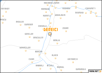 map of Dereiçi