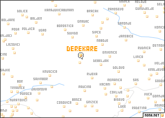 map of Ðerekare