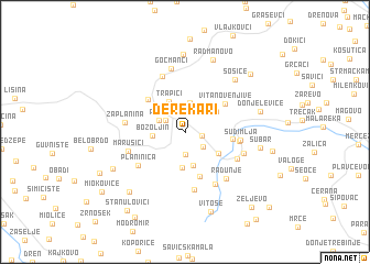 map of Ðerekari