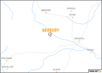 map of Dereköy