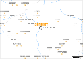 map of Dereköy