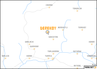 map of Dereköy