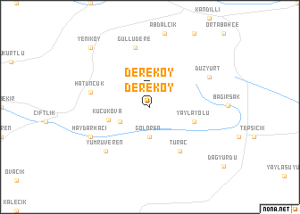 map of Dereköy