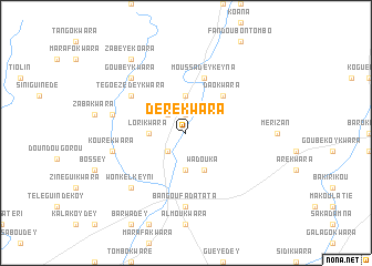 map of Déré Kwara