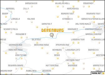 map of Derenburg