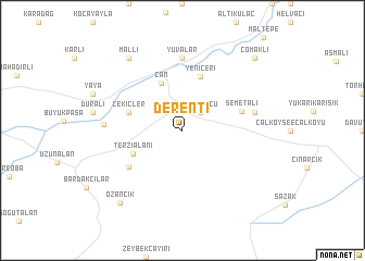 map of Derenti