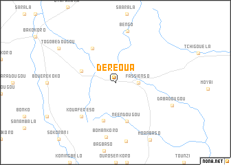 map of Dereoua