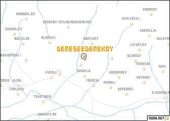 map of Dere see Dereköy