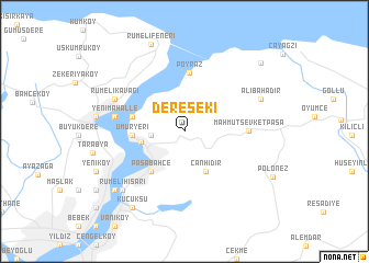 map of Dereseki