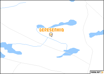 map of Deresen Hiid