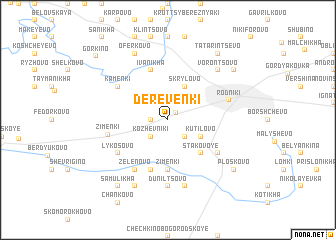 map of Dereven\