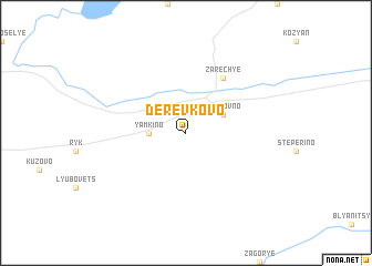 map of Derevkovo