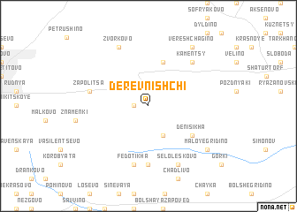 map of Derevnishchi