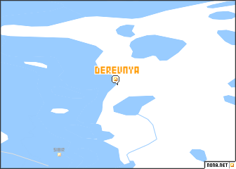 map of Derevnya