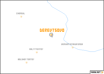 map of Derevtsovo